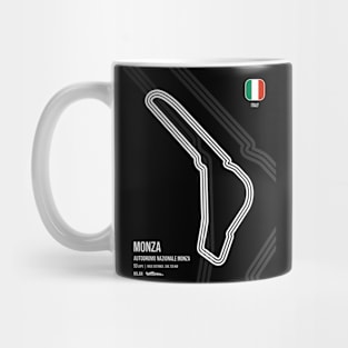 Monza Race Track (B&W) Mug